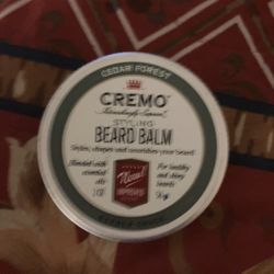 Brand New! Cremo Beard Balm, Cedar Forest! 
