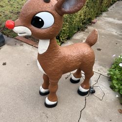 Rudolph The Red Nosed Reindeer Yard Decoration 