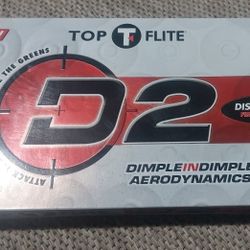 Golf balls (15) New Top Flite D2