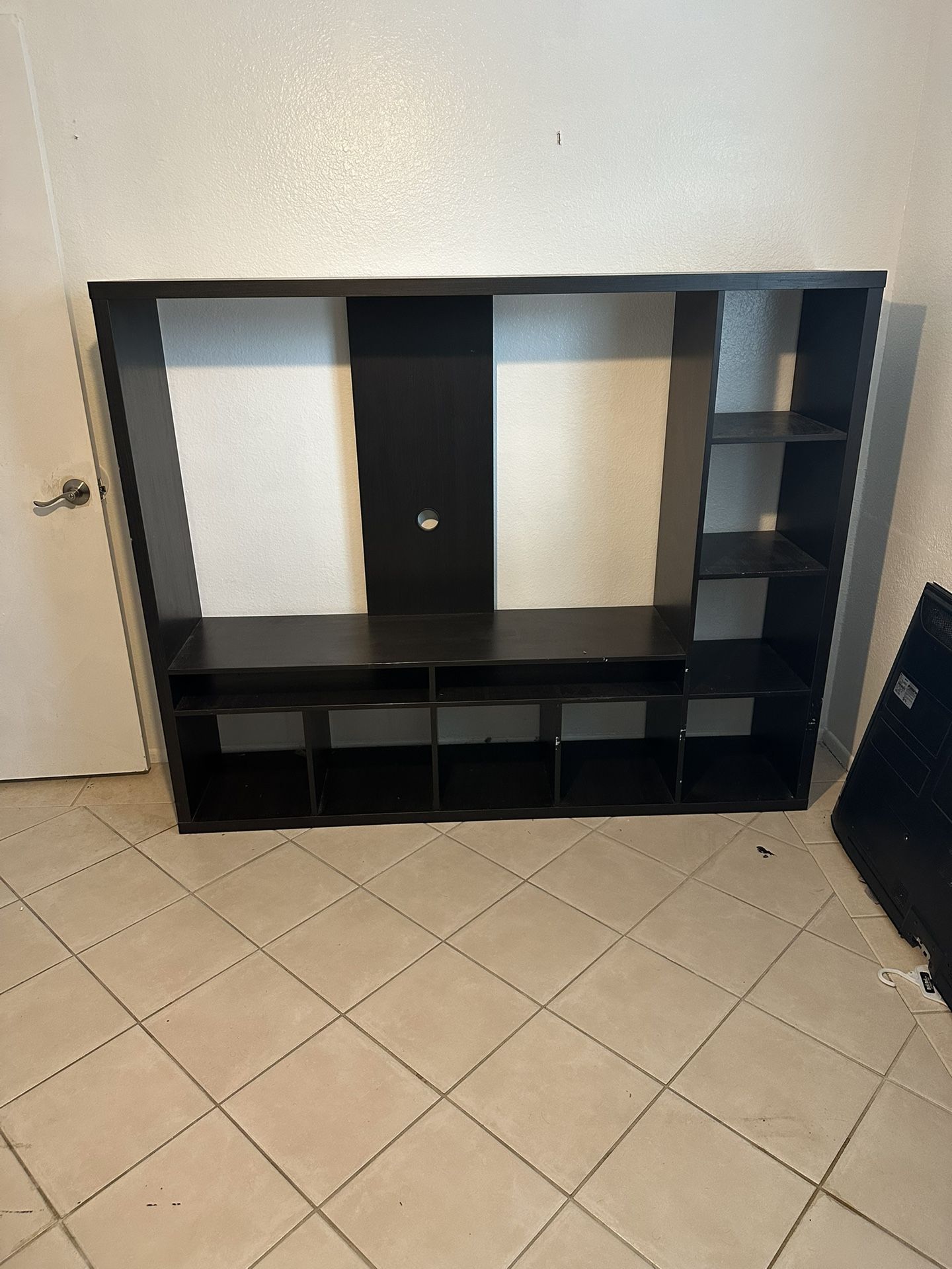 Black Entertainment Center Or Shelving 