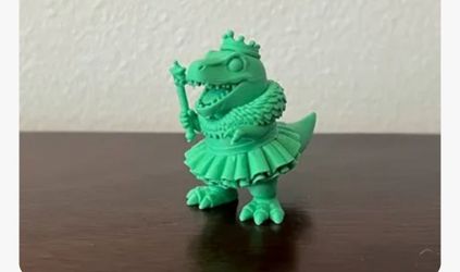 3D Printed T-Rex Queen Figurine