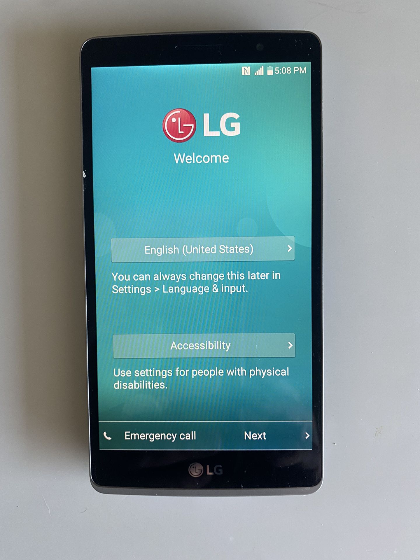 LG Android Phone Like New 
