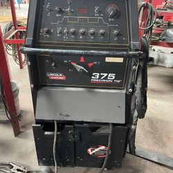  Lincoln 375 Precision  Tig Machine