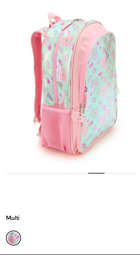 Girls Flower Macy's Backpack
