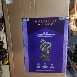 38 Inch Lighted Tombstone