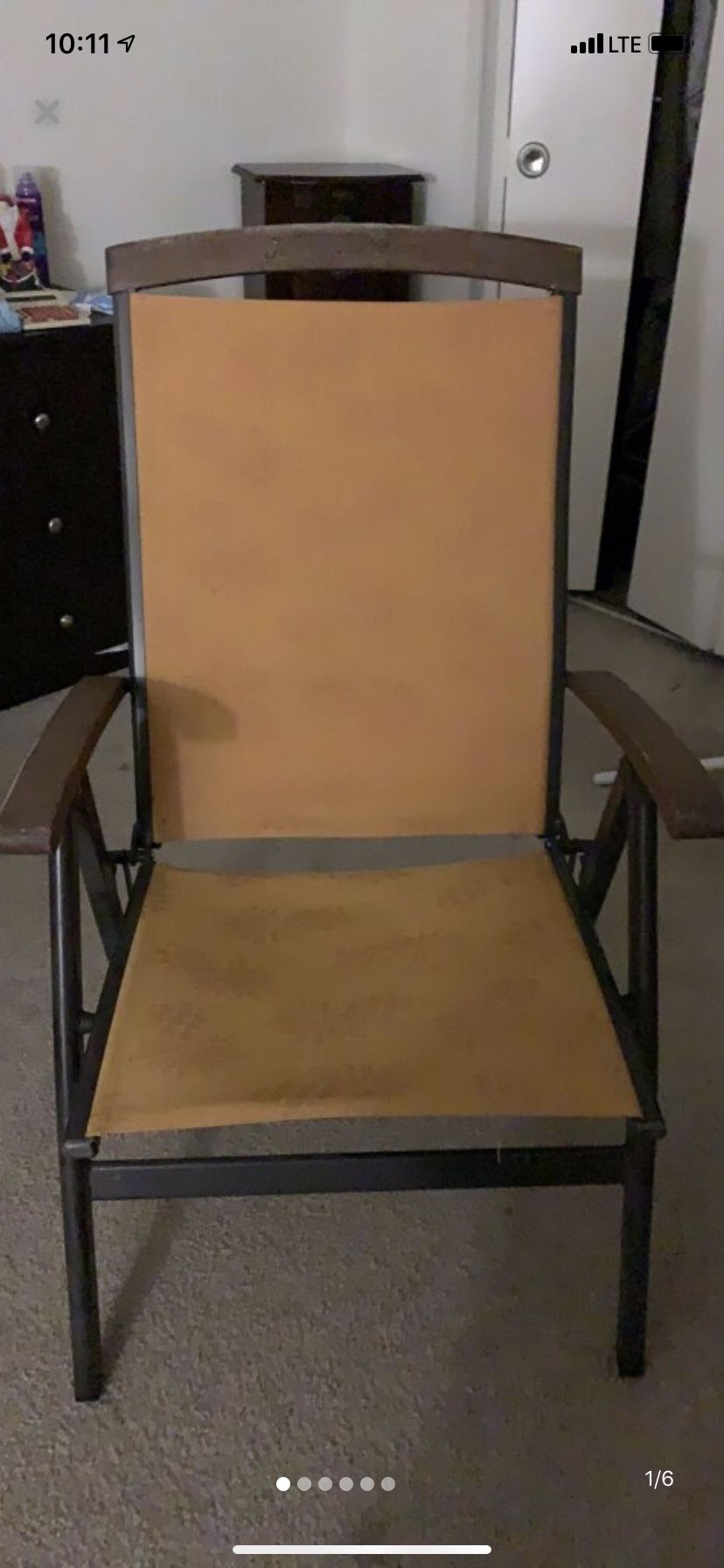 Tomy Bahamas folder old vintage chair, good condatio