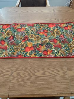 Fall Table Runner
