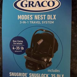 Infant Car Seat & Stroller With Toddler Seat 