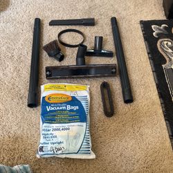 Simplicity Deluxe Vacuum Attachments, belts and bags