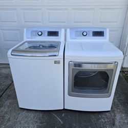 LG Washer and Dryer Set (Electric)