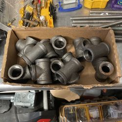 3/4 Iron Pipe Tees 14 Count