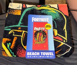 Boys Fortnite Beach Towel