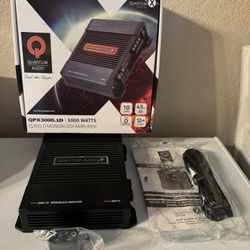 QUANTUM AUDIO QPX3000.1D Amplifier