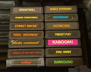 14 Atari Video Games (All For $20)