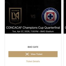 Lafc Vs Cruz Azul Tickets 