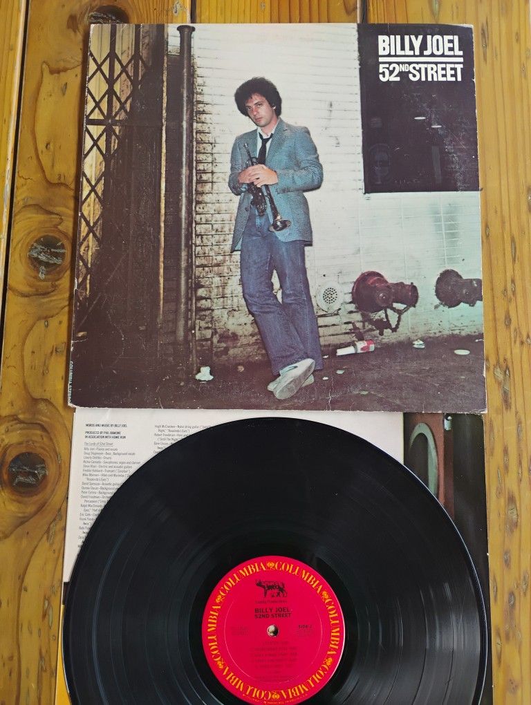 BILLY JOEL "52nd Street" LP @1978 CBS Records NICE!