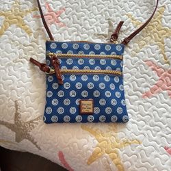Dooney And Burke Chicago Cubs Small Crossbody Purse