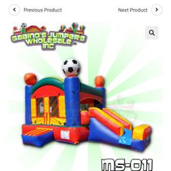 Category: Mini-slide

Product ID: MS-011

Size Available: L21’xW15’xH15’ (measurement includes ramp)

Highlight: Sports mini-slide

Category: Mini Sli