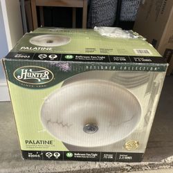 Bathroom Fan/ Light By Hunter