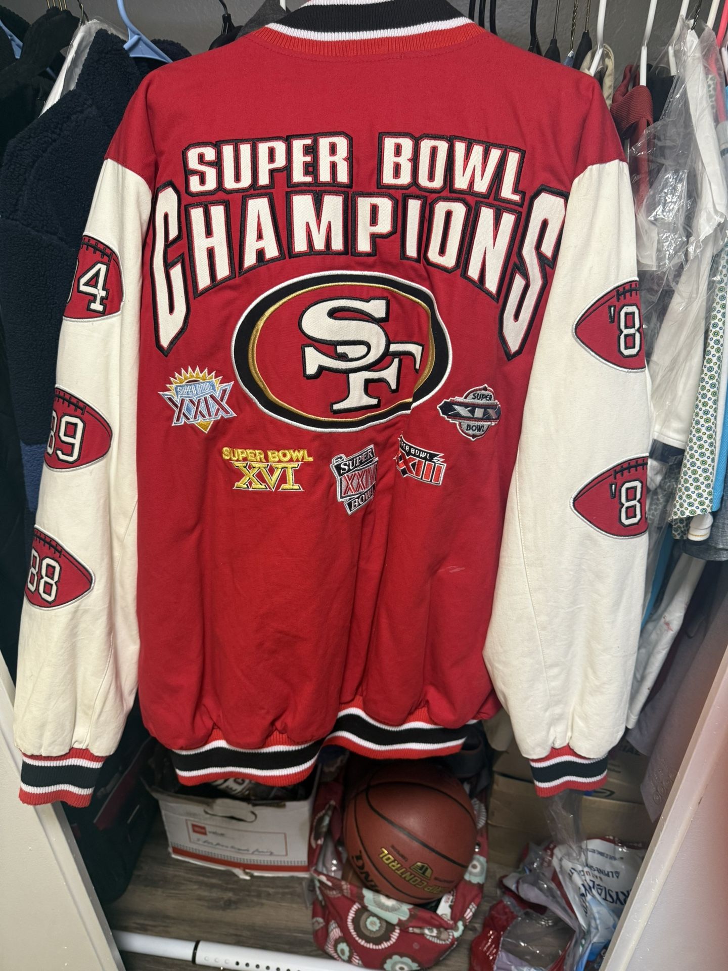 Brand New 49ers All Championship Jacket