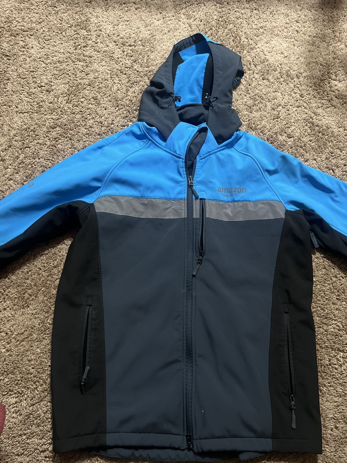 Amazon Prime Rain Jacket Reflective L