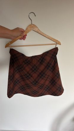 Aritzia Wilfred Plaid Skirt - Size 14