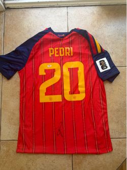 Pedri signed jersey