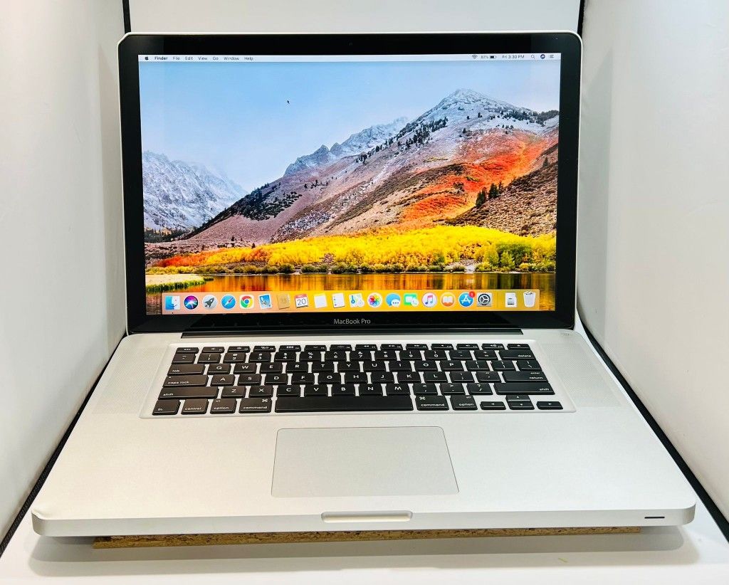 Apple MacBook Pro 15” 2011 i7 8GB 256GB SSD High Sierra 10.13