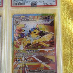 Pokemon cards graded psa 9s