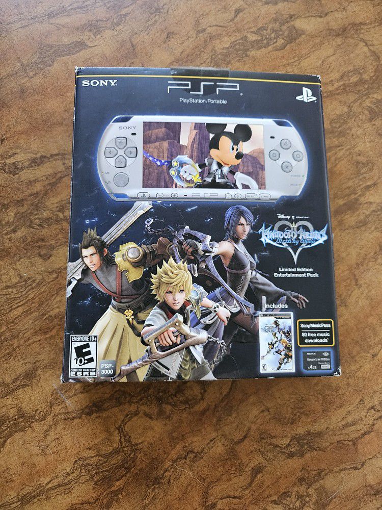 PSP 3000 Kingdom Hearts: Birth By Sleep Edition
