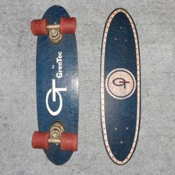 vintage skateboard 70's G.T. Grentec ; fiberglass
