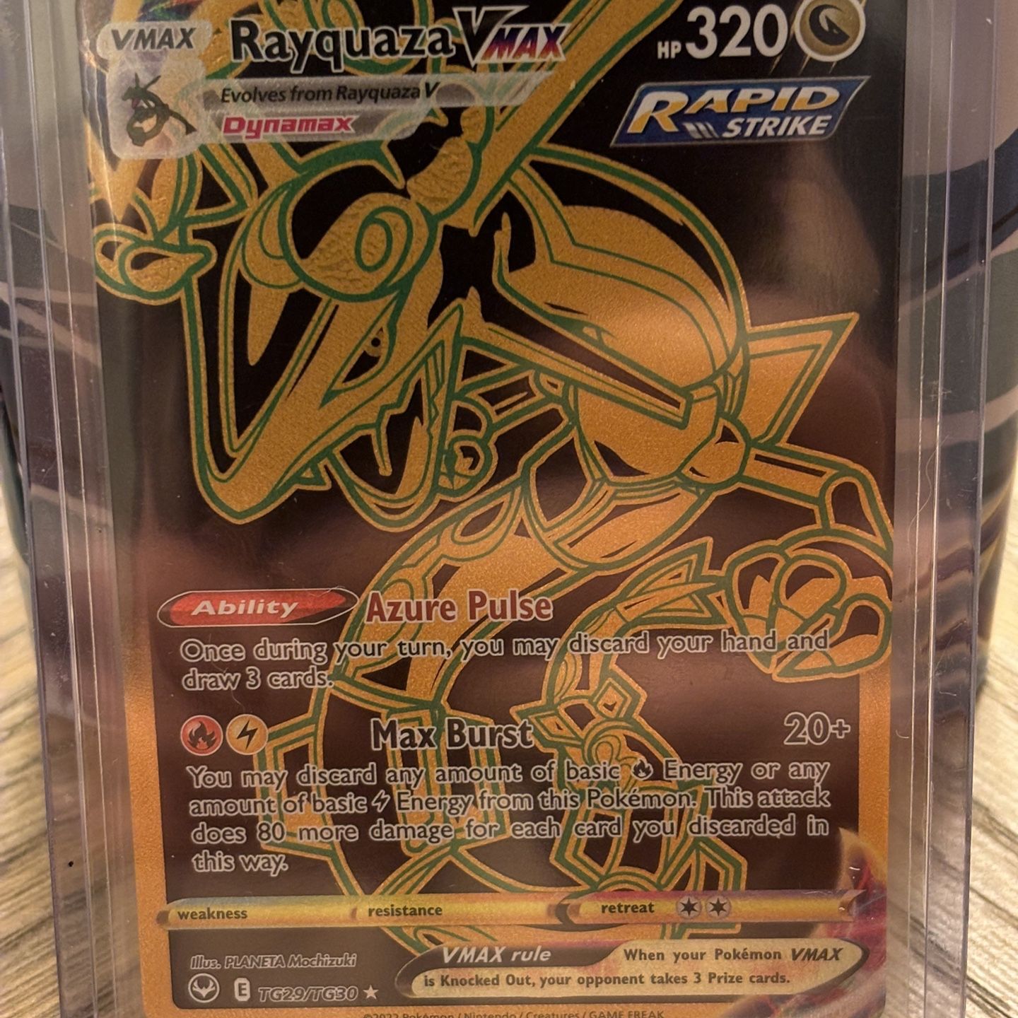 Pokemon TCG Rayquaza Vmax TG29/TG30 Silver Tempest Gold Full Art for Sale in Delmar, MD - OfferUp Pokemon TCG Rayquaza Vmax TG29/TG30 Silver Tempest Gold Full Art for Sale in Delmar, MD - OfferUp
