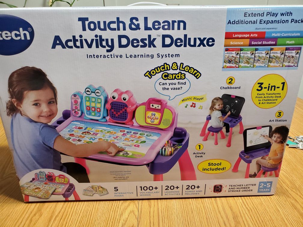 Vtech touch and learn desk deluxe