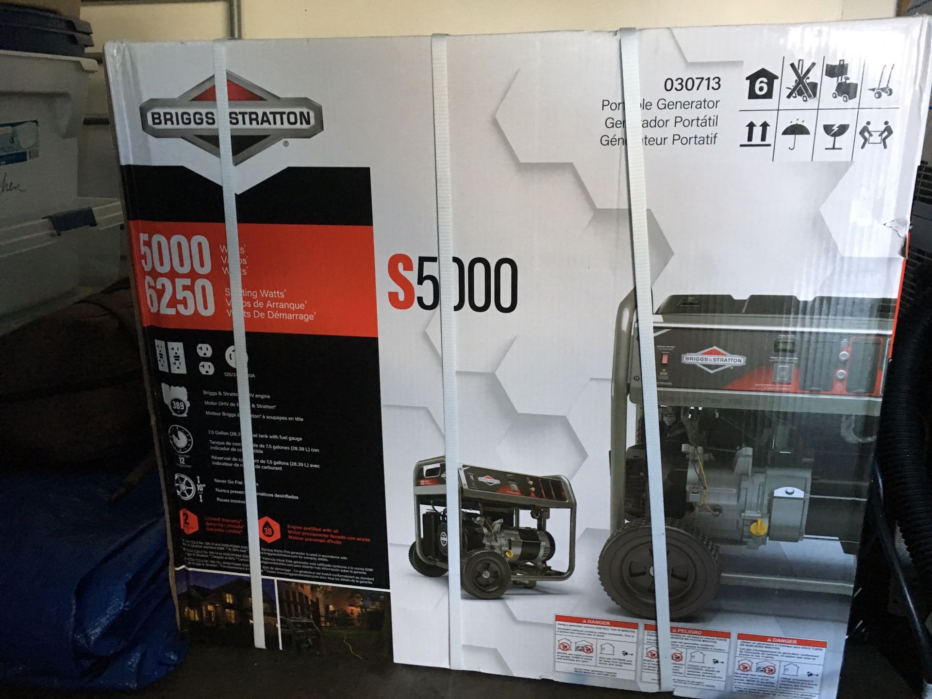 Briggs stratton S5000 generator