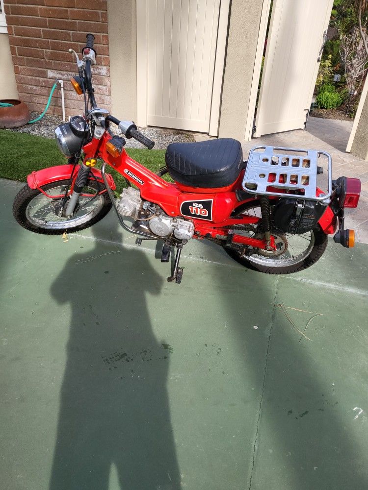 honda 110 trail bike