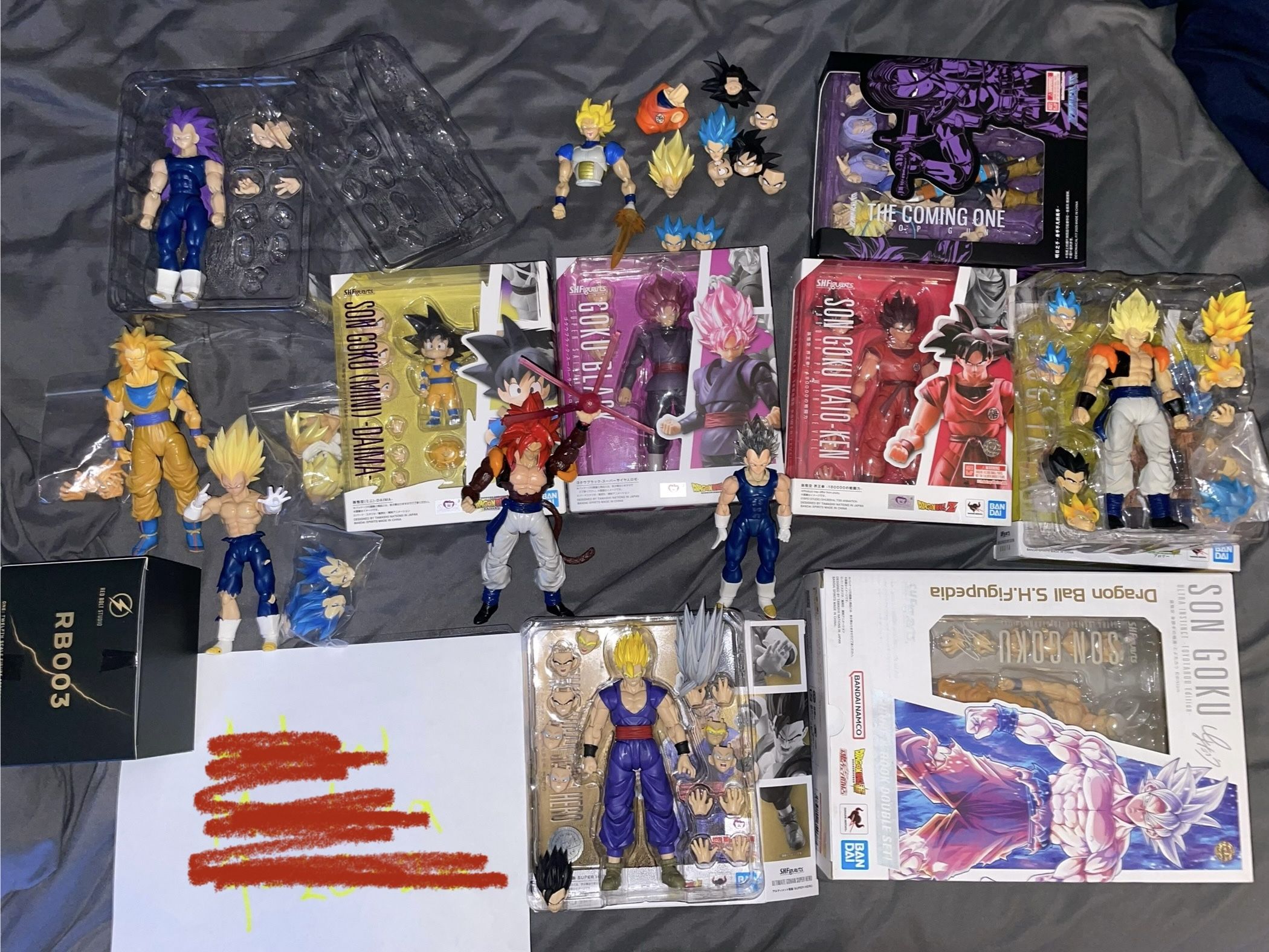 SH Figuarts Dragon Ball Z Lot Kong Studios Demoniacal Fit