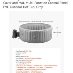 4 Person Heted Jeated Spa