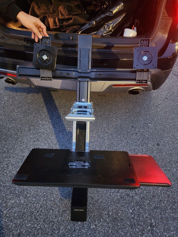 Double Monitor Wall Mount
