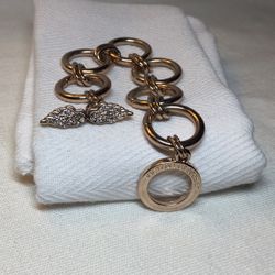 Victoria’s Secret Rose Gold Tone Chunky Link Bracelet 