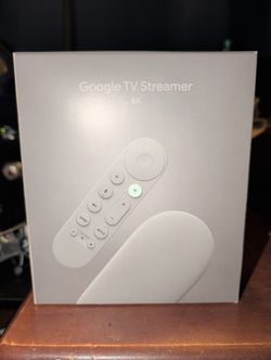 Brand New Google TV Streamer 4K With Voice Remote
