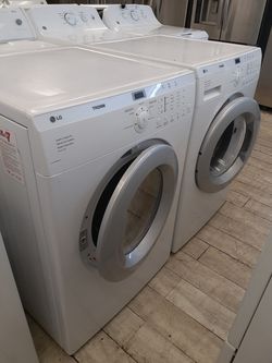 LG Tromm Front Load Washer and Dryer