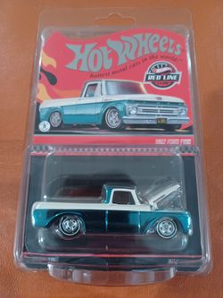 Hot Wheels RLC '62 Ford F100 Teal