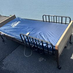 Invacare Electric Hospital Bed w/ Mattress 