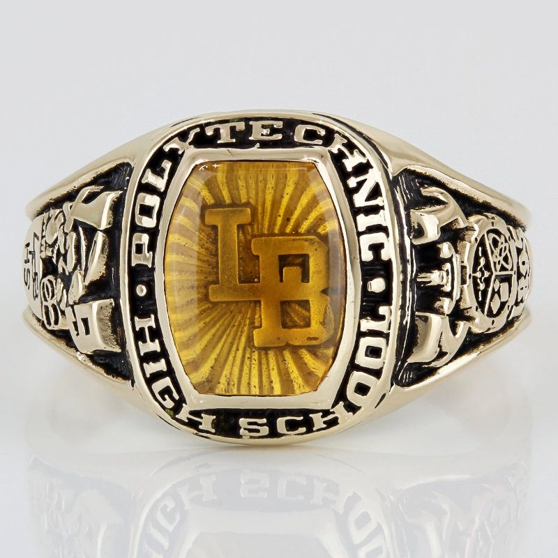 Fashion Herff Jones Design A Ring USA VINTAGE 1964 Herff Jones 10K