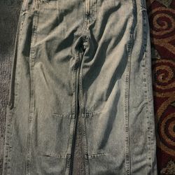 Zara  baggy jeans  34