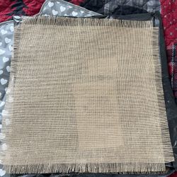 20in Burlap Squares 