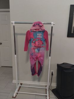 Dreamsworks, Trolls, spleepwear, pajama, one piece, girls, size 10