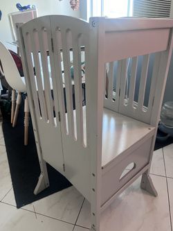 Foldable Learning tower- Gray