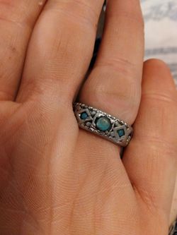 Turquoise Ring Size 8 Thumbnail