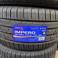 305 40 22 New Set Of Tires 